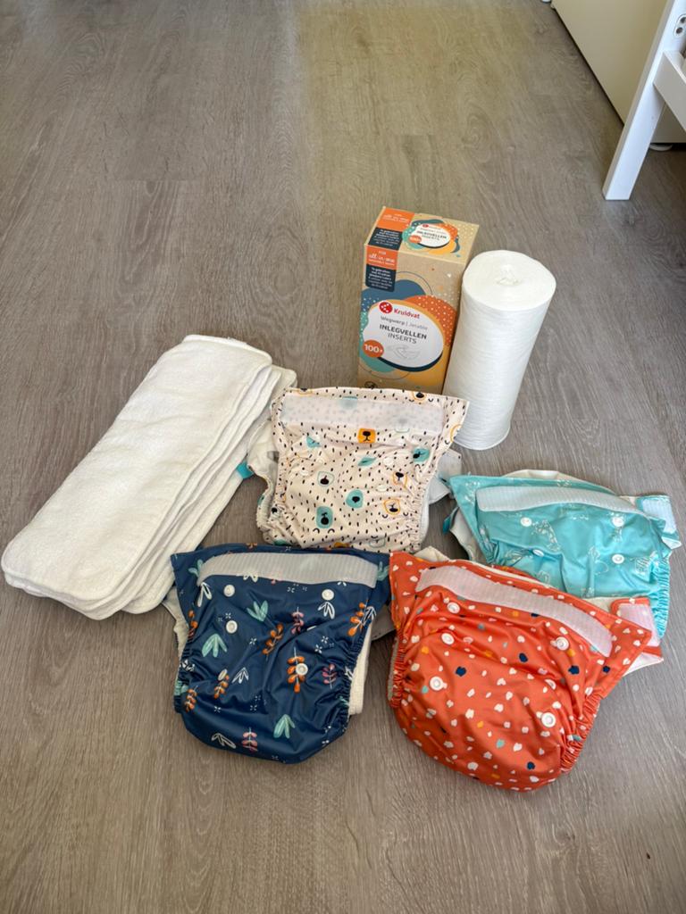 Wasbare luiers Kruidvat, Kinderen en Baby's, Babykleding | Baby-kledingpakketten, Nieuw, Overige maten, Ophalen of Verzenden
