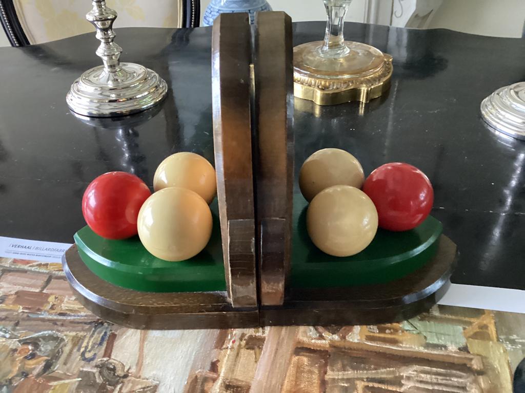 *****   ANTIEK BILJART BOEKEN STEUN  met  TROFEE  *****, Ophalen of Verzenden