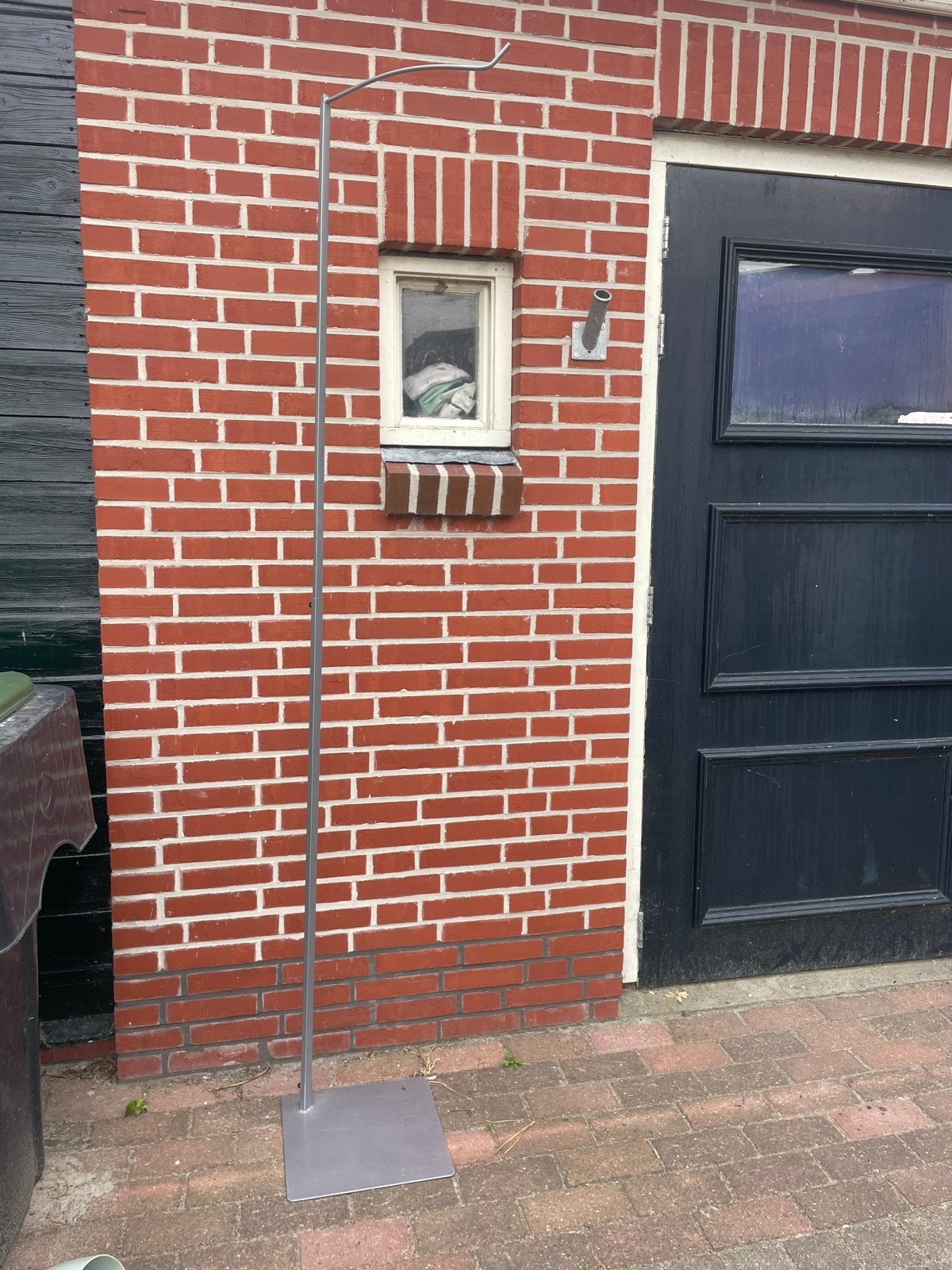Metalen Klamboe Houder - Elegant en Stevig, Gebruikt, Ophalen of Verzenden, Grijs, Metaal