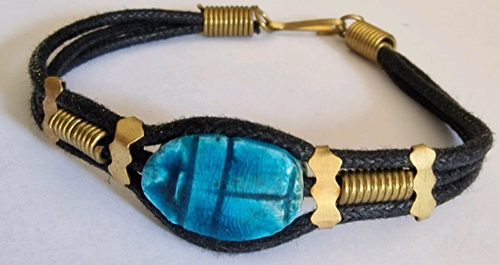 Armband met mestkever., Ophalen of Verzenden