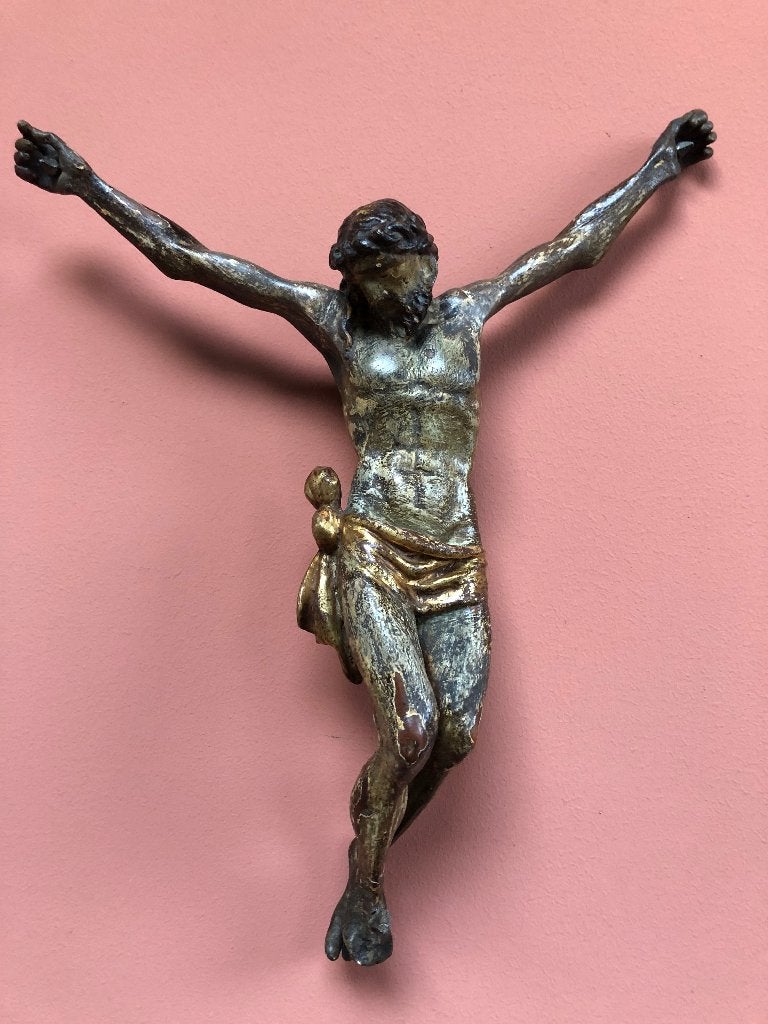Corpus antiek antieke Christus beeld religie, Antiek en Kunst, Ophalen of Verzenden