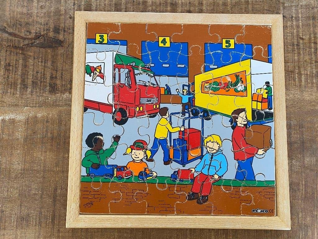 Educo puzzel, Ophalen of Verzenden, Gebruikt
