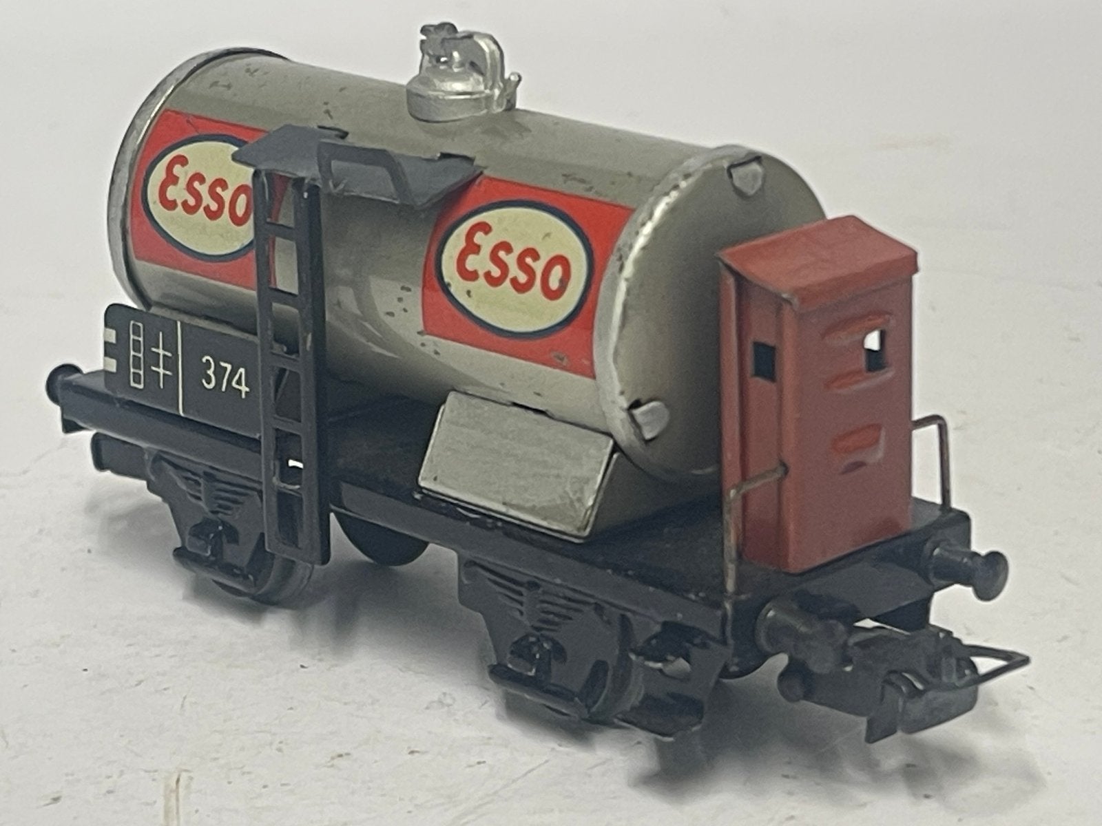 ** COLL ITEM ** Marklin 374 ** ESSO ** Metaal 1938-1947 **, Wisselstroom, Wagon, Ophalen of Verzenden, Zo goed als nieuw