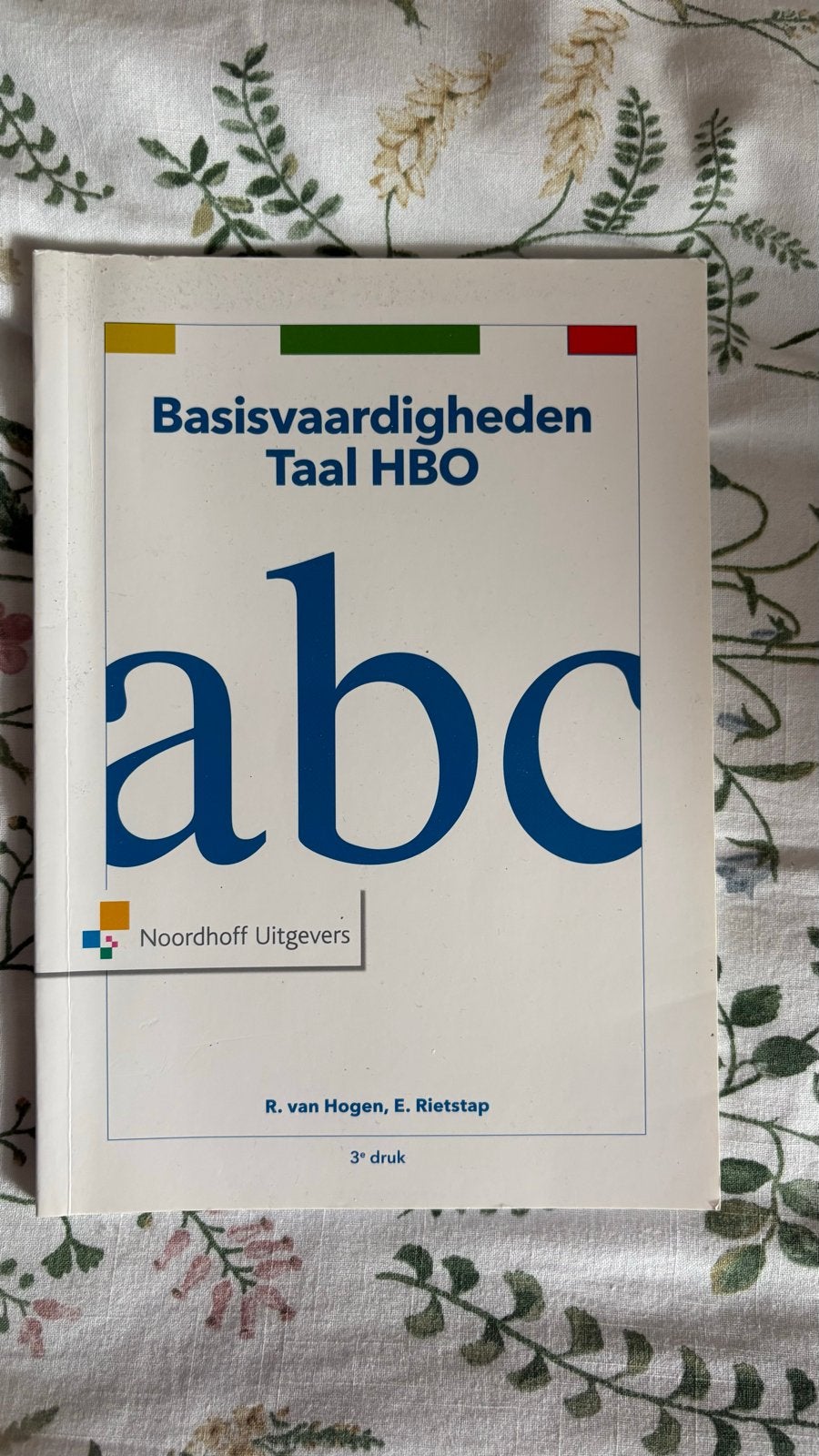 Basisvaardigheden Taal HBO - R. van Hogen, E. Rietstap, Ophalen of Verzenden, Alpha, Zo goed als nieuw, HBO