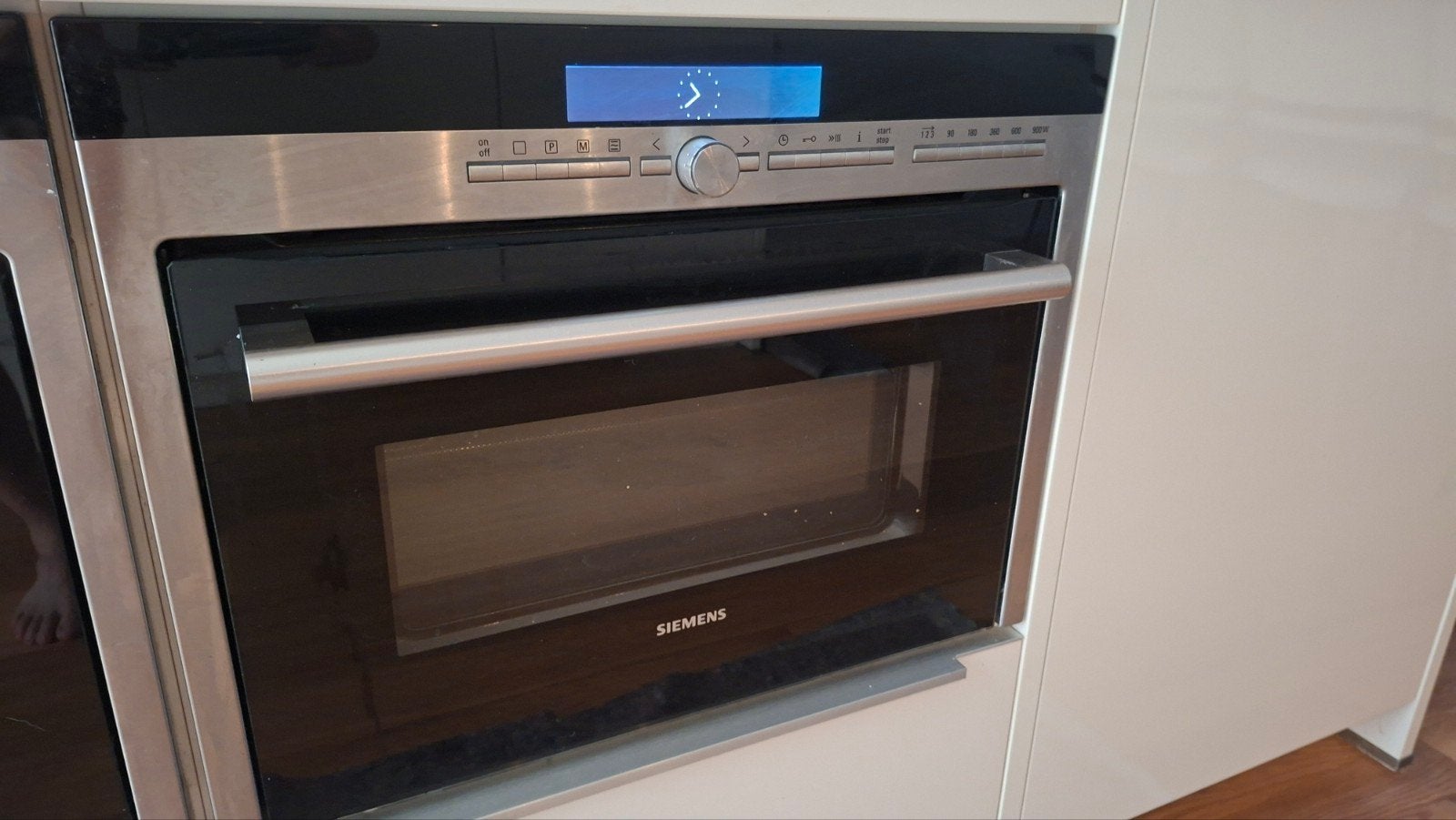 Siemens combi magnetron oven 45cm, Ophalen, Gebruikt