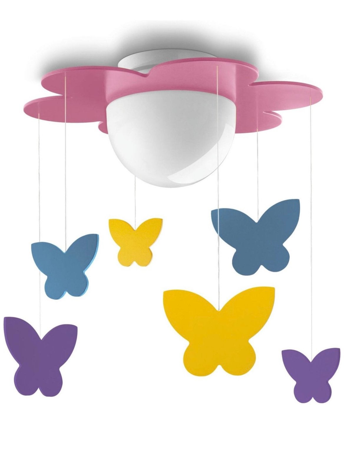 Philips Kinderlamp / Plafondlamp vlinders, Ophalen, Zo goed als nieuw