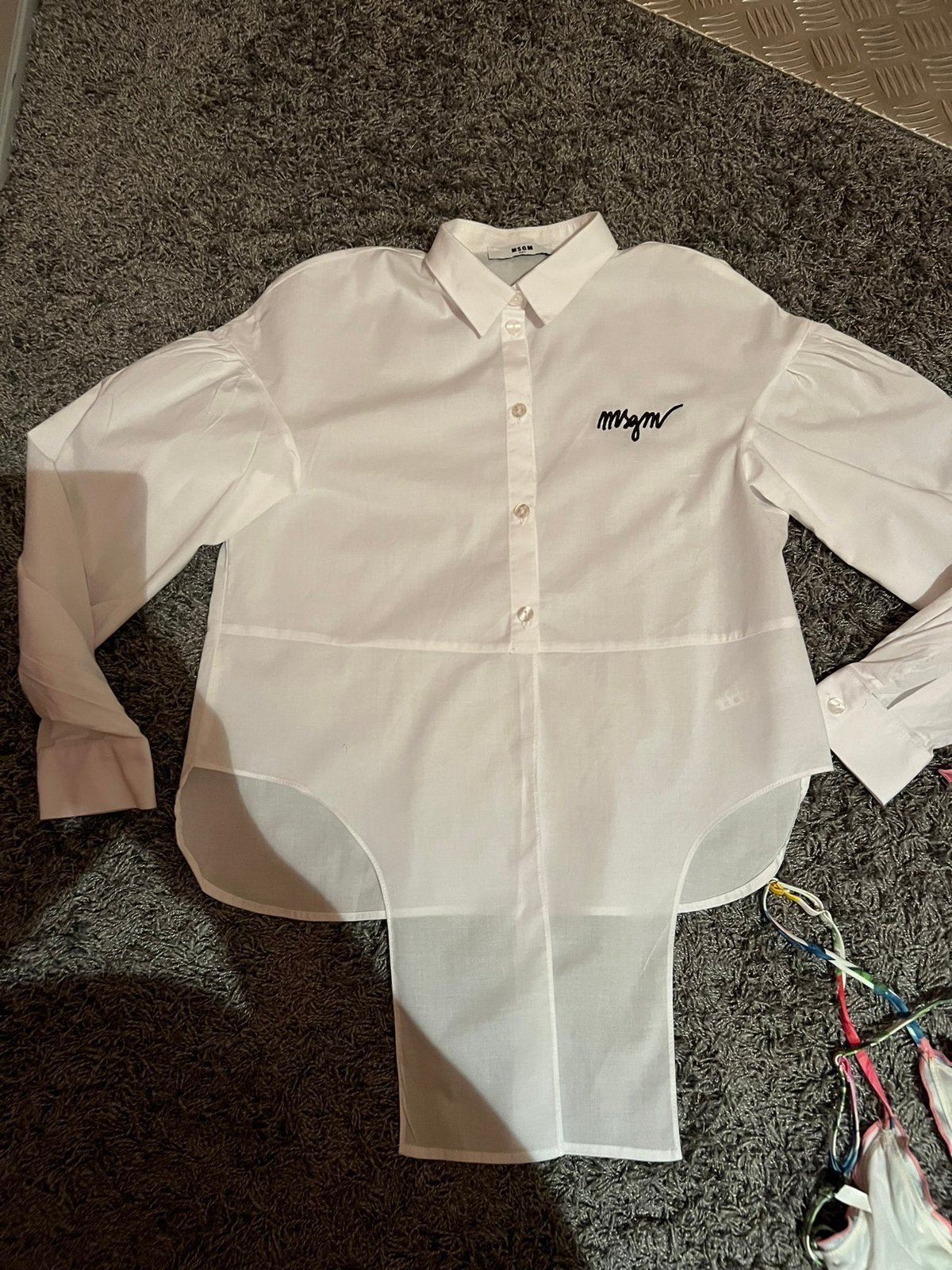 MSGM blouse maat 152 origineel zgan, Meisje, Overhemd of Blouse, Ophalen of Verzenden, Zo goed als nieuw