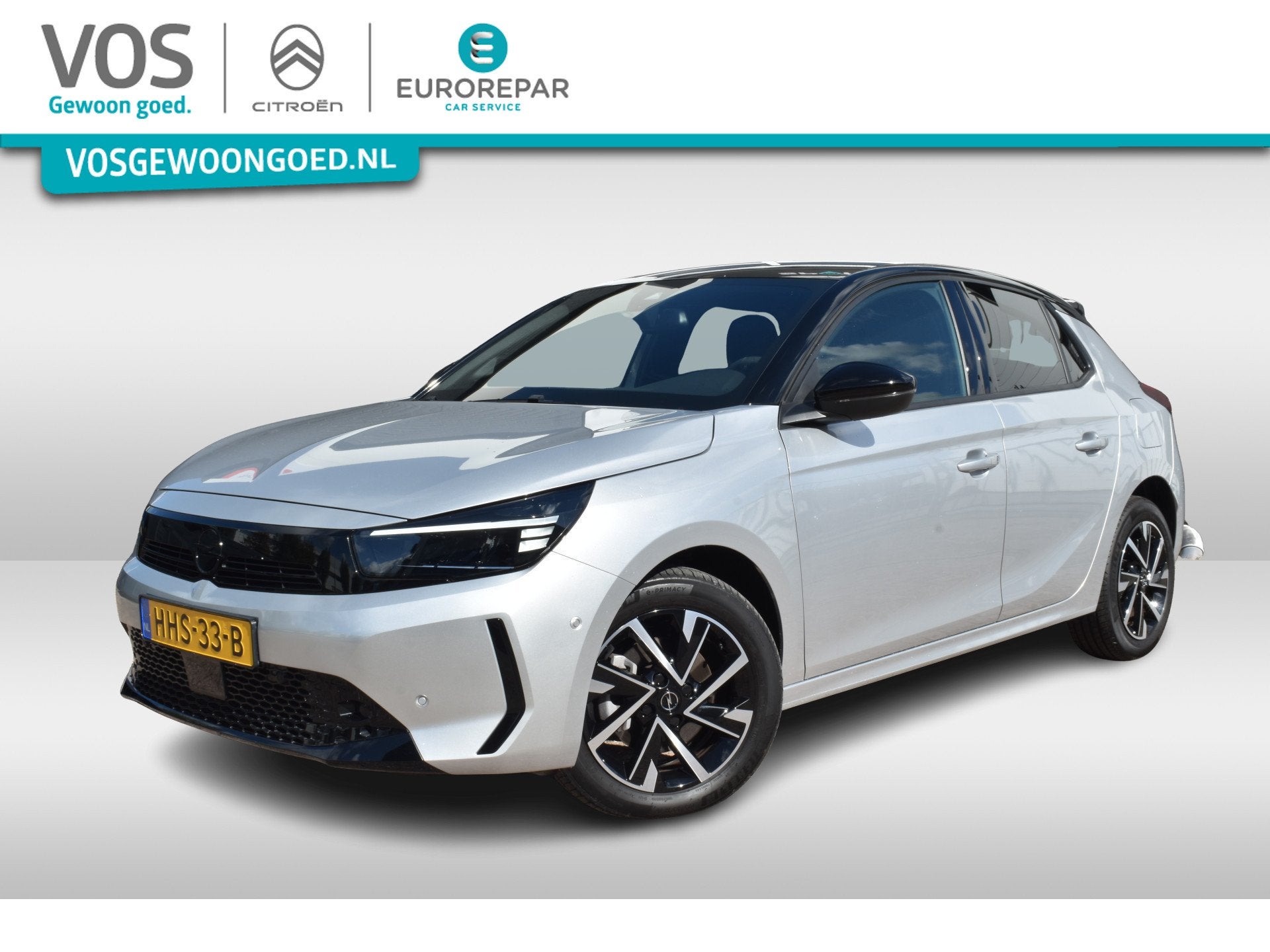Opel Corsa Turbo Hybrid 136 Dcs-6 GS | Keyless | Carplay/And, Dealer onderhouden, Stof, Gebruikt, 1199 cc