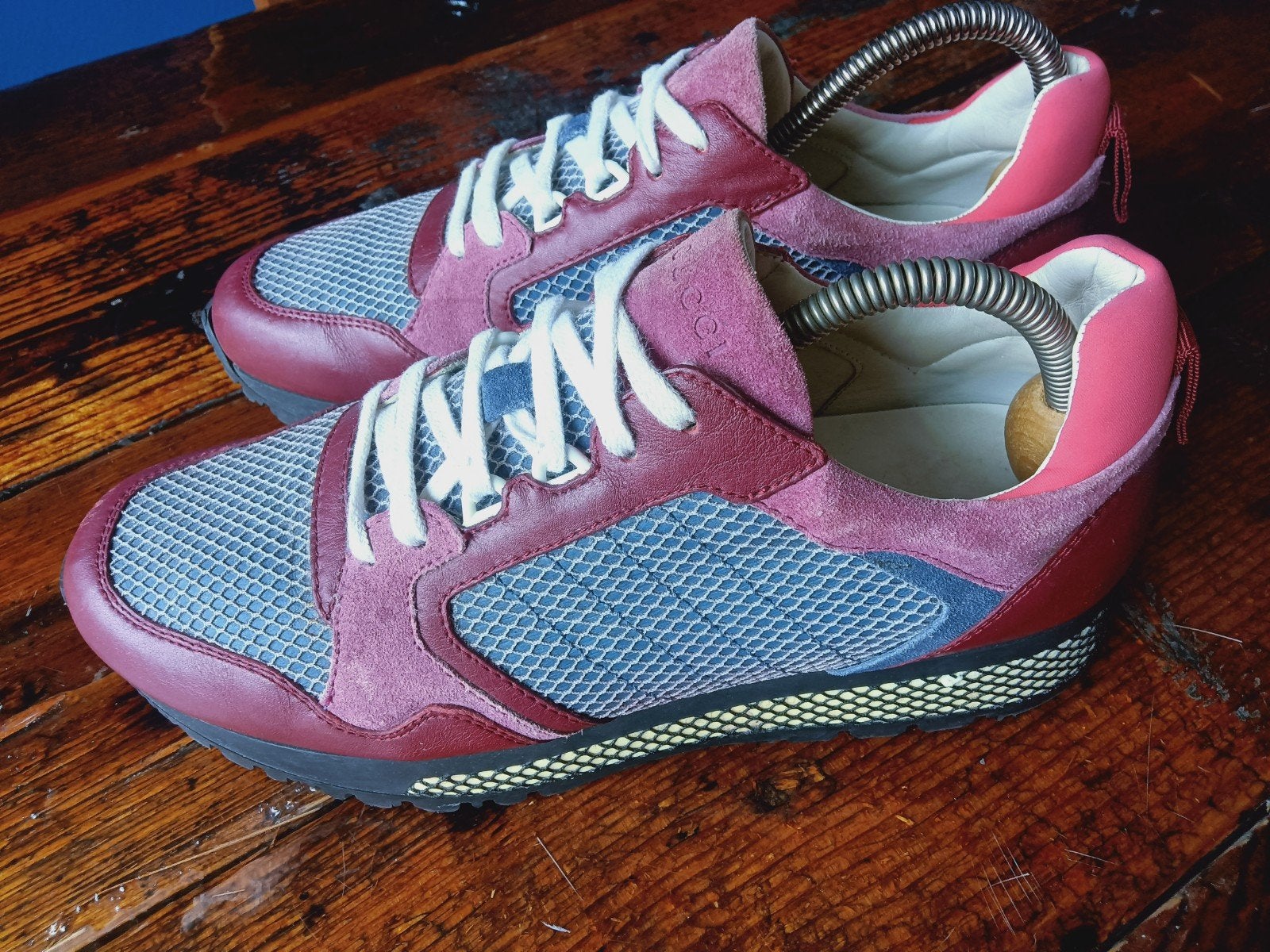 Originele Gucci Sneakers Dames Maat 40, Kleding | Dames, Blauw, Ophalen of Verzenden, Gedragen, Gucci