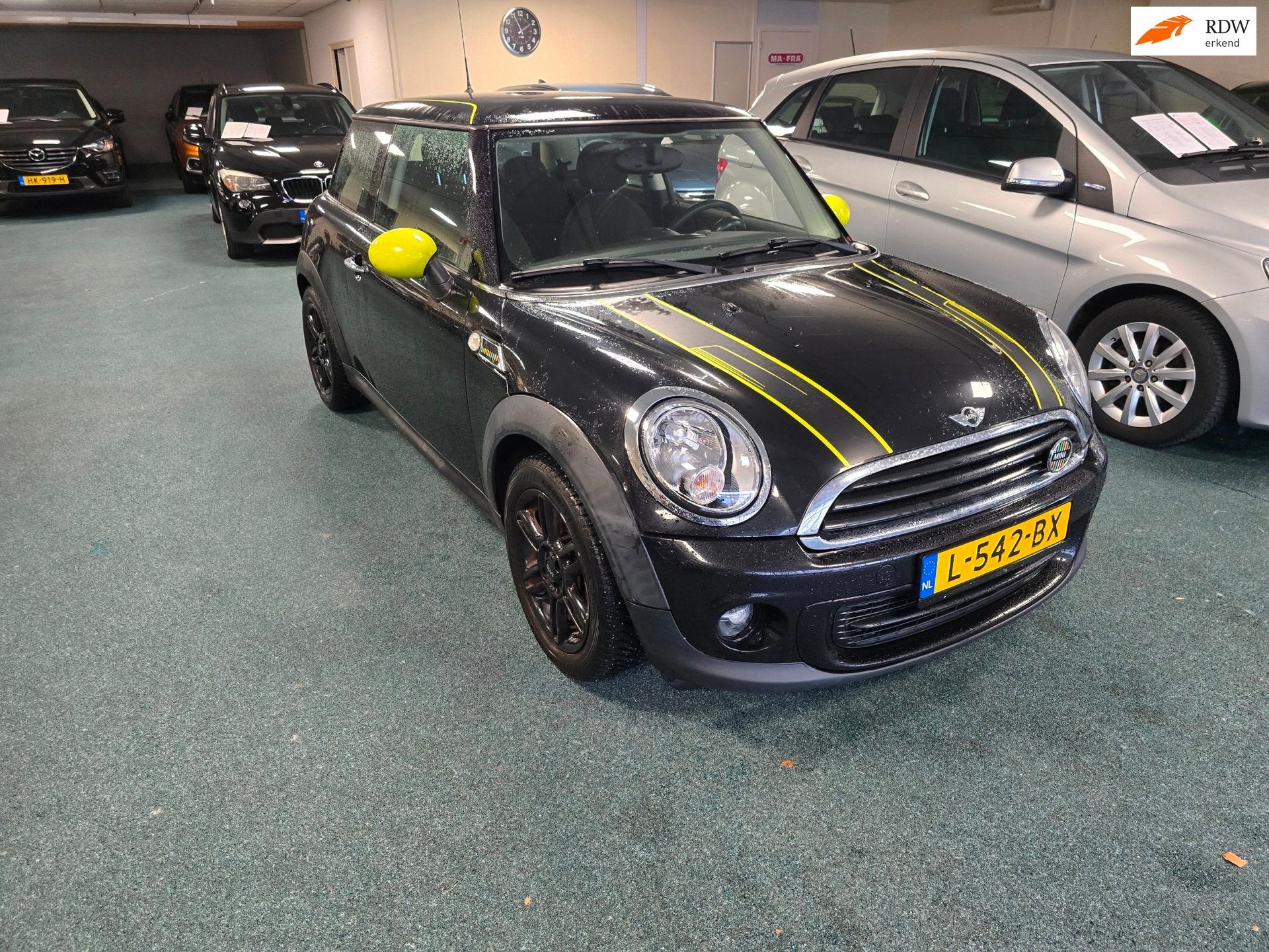 Mini 3-Deurs 1.6 One Holland Street airco boekjes, Auto's, Voorwielaandrijving, Euro 6, 4 cilinders, 4 stoelen