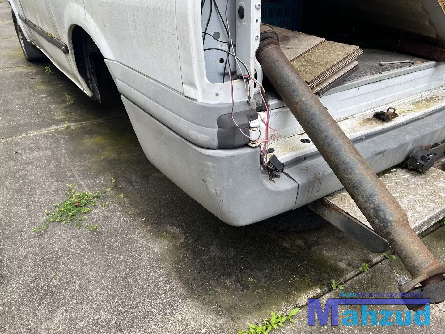 FORD TRANSIT bestelwagen achterbumper 2006-2014, Gebruikt, Info@ford.com, Ophalen of Verzenden, Ford