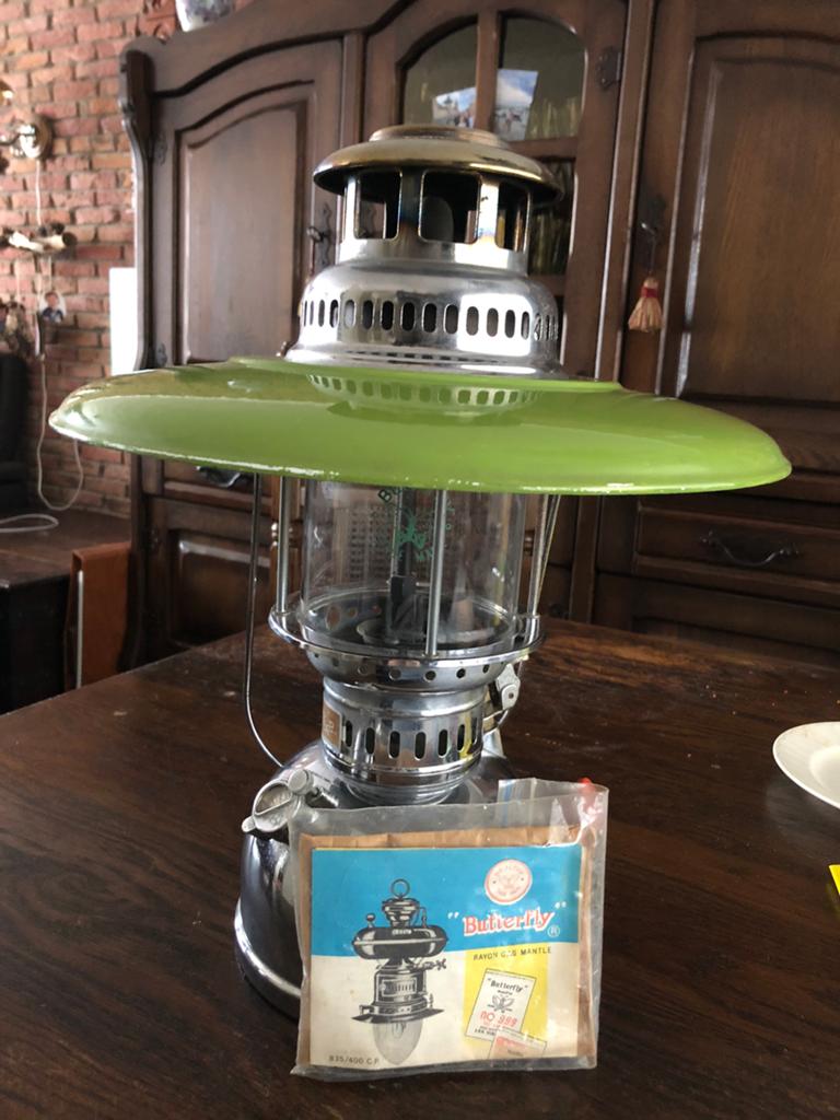 Butterfly olielamp, Ophalen, Netvoeding, Minder dan 50 watt