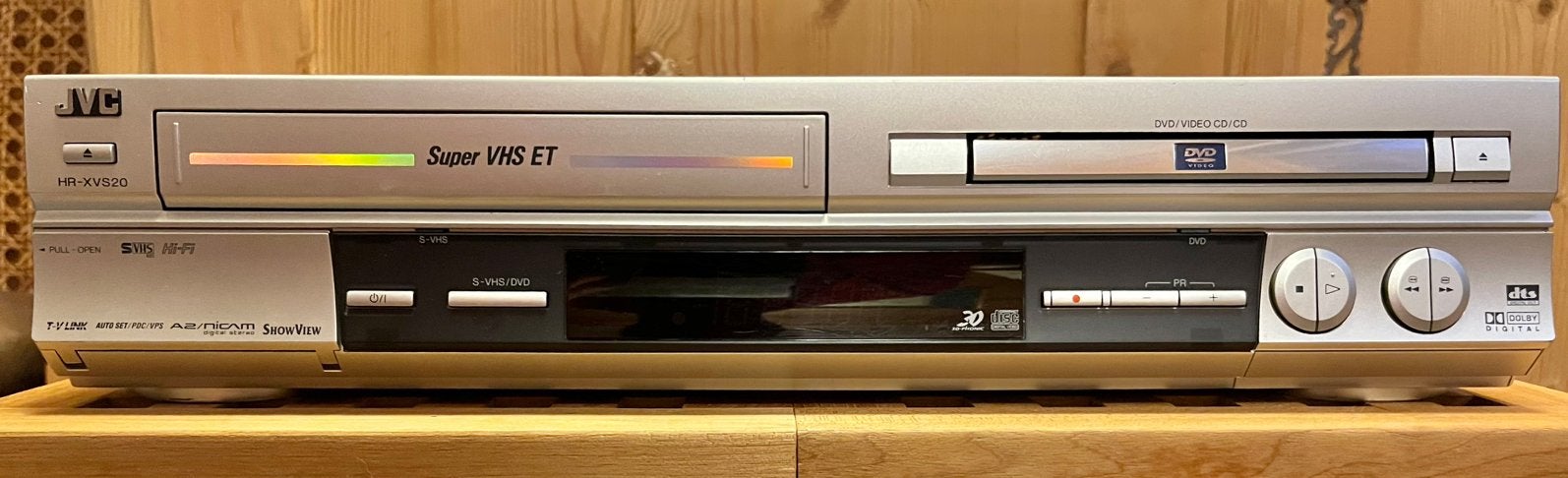 JVC VHS-DvD combo HR-XVS 20, Audio, Tv en Foto, Videospelers, Gebruikt, VHS-speler of -recorder, Ophalen of Verzenden