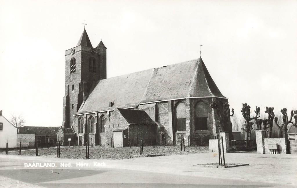 Baarland, Ned. Herv. Kerk, Ophalen of Verzenden, 1960 tot 1980, Ongelopen, Zeeland