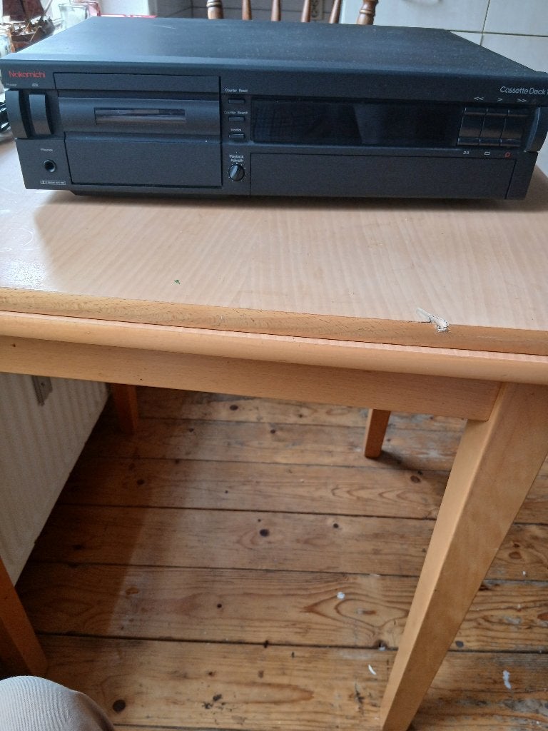 NaKamichi Cassette Deck 1 - Hoogwaardige Cassettedeck, Ophalen of Verzenden, Enkel, Overige merken, Tape counter