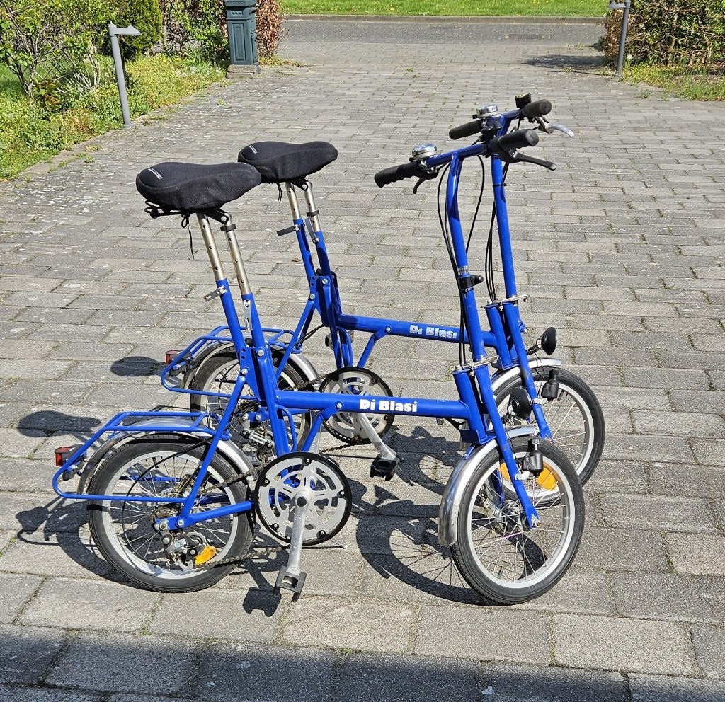 Di Blasi opvouwbare fietsen - Set van 2, Gebruikt, Velgrem, Versnellingen, Dames