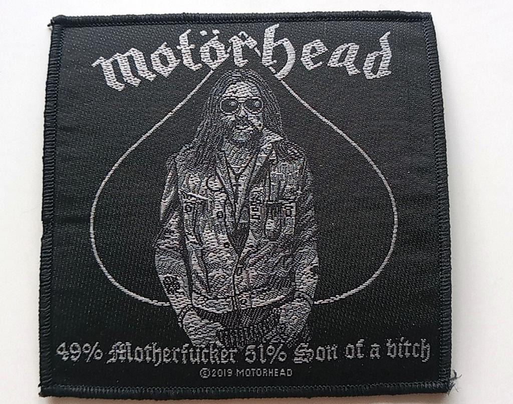 Motorhead 49% motherfucker 51% son of a bitch patch 183, Verzenden, Nieuw, Kleding