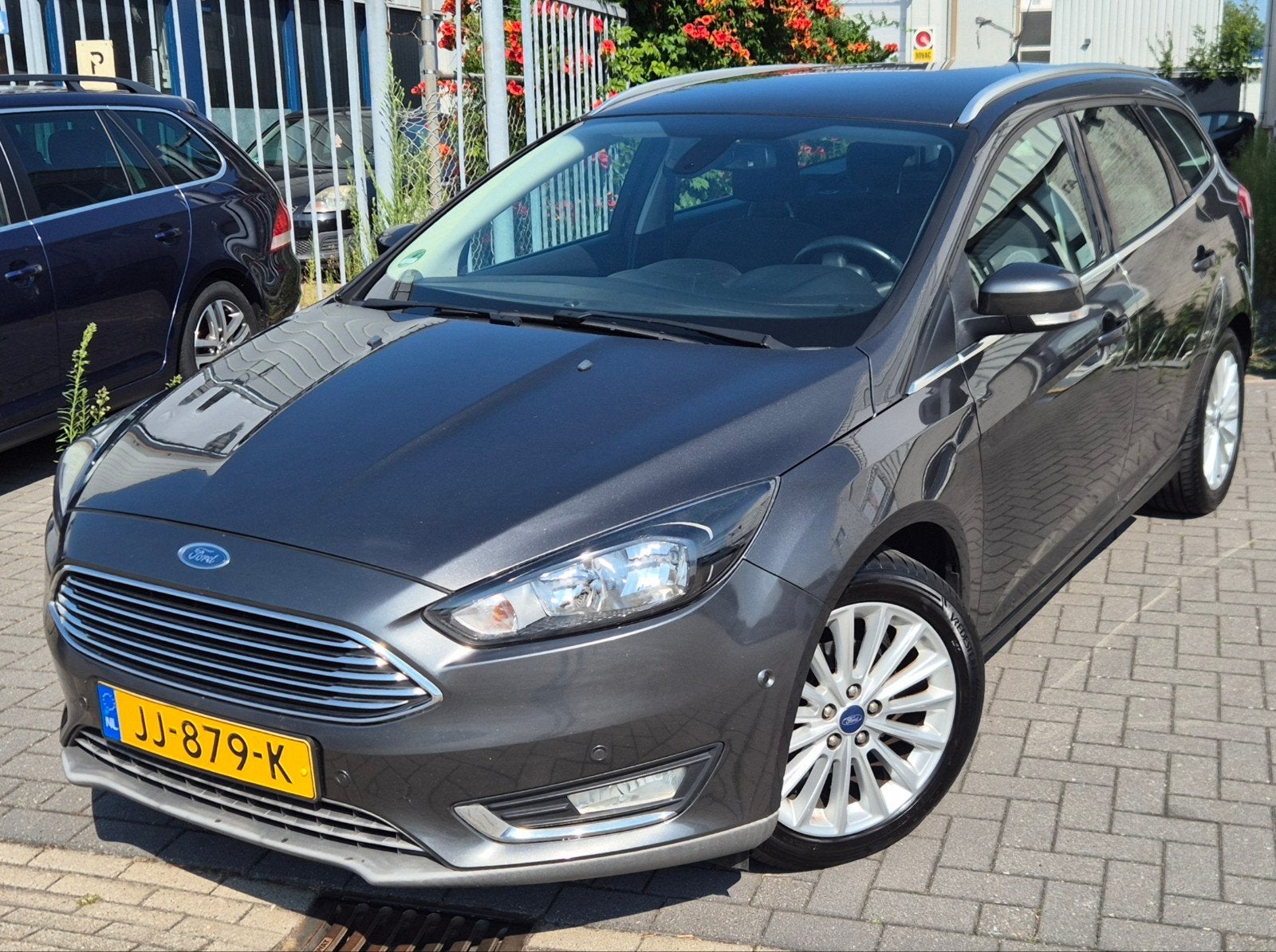 Ford Focus 1.0 Ecoboost 125pk 2016 Grijs*Nwe riem+pomp*, 125 pk, Origineel Nederlands, Handgeschakeld, 1216 kg