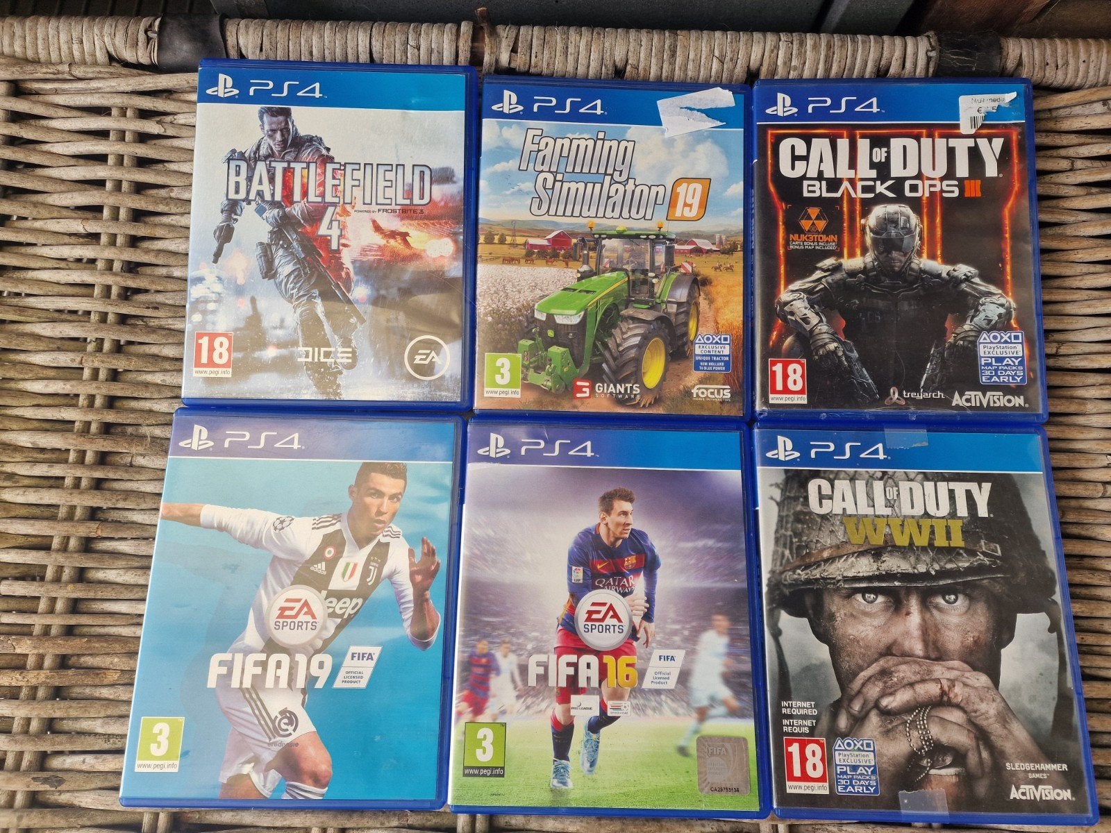 Diverse PS2 & PS4 games, incl. FIFA 10 (nieuw in folie), Ophalen of Verzenden