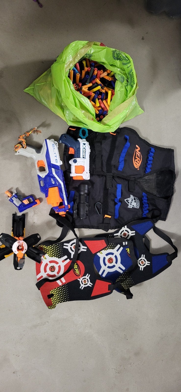 Nerf collectie, Kinderen en Baby's, Speelgoed | Buiten | Actiespeelgoed, Ophalen, Gebruikt
