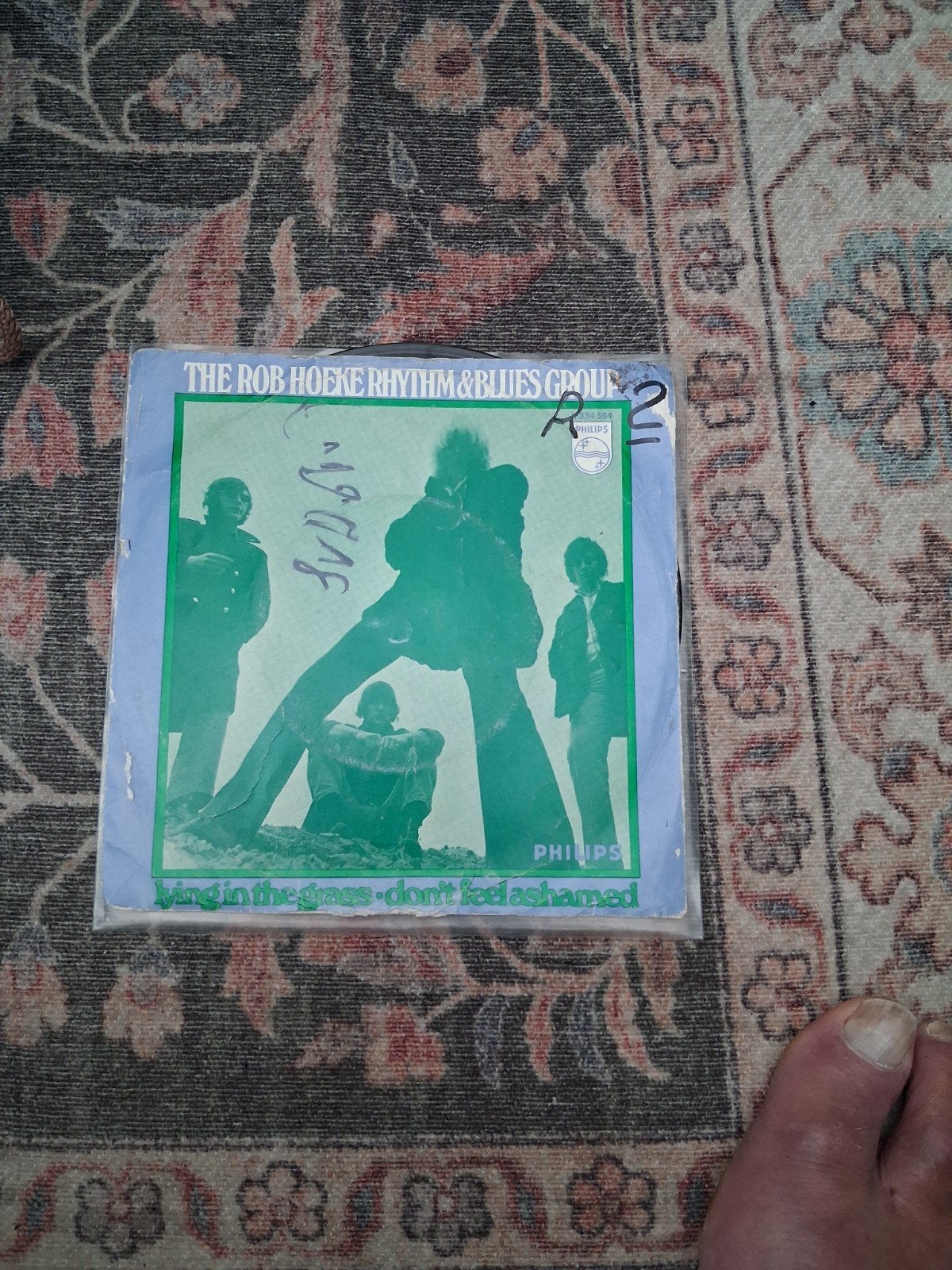 Rob hoeke lying in the  grass, Cd's en Dvd's, Vinyl Singles, Ophalen of Verzenden