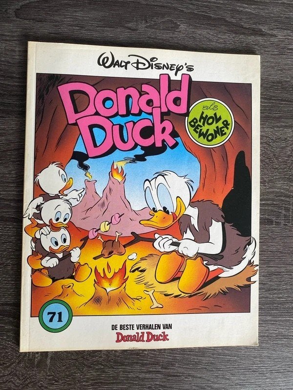 Donald Duck 71: Donald Duck als holbewoner, Ophalen of Verzenden