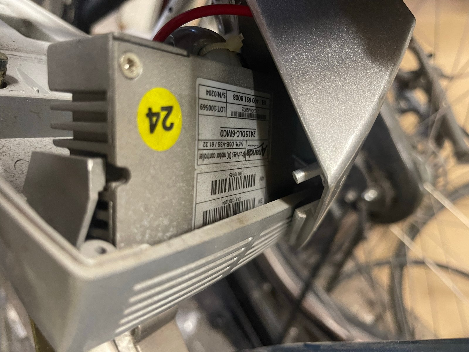 Sparta C1/C2 V24 Controller - Goedwerkend, Fietsen en Brommers, Fietsonderdelen, Ophalen of Verzenden, Gebruikt, Elektrische fiets