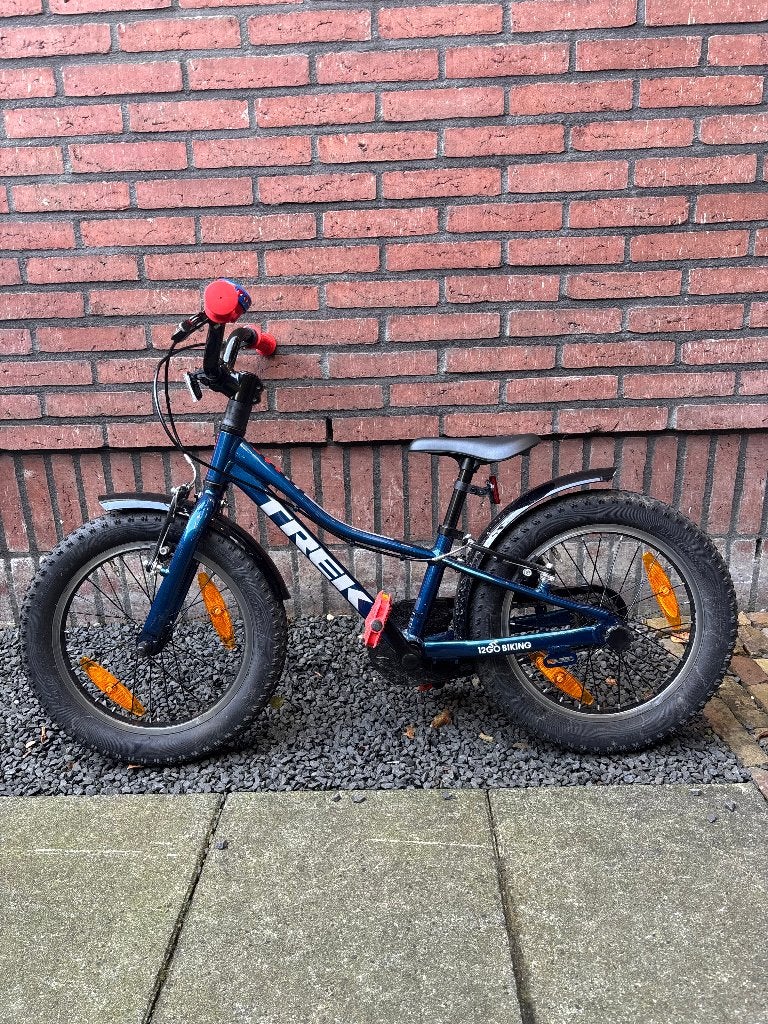 Trek Precaliber 16 children’s bicycle, Ophalen, Zijwieltjes, Velgrem, Minder dan 16 inch