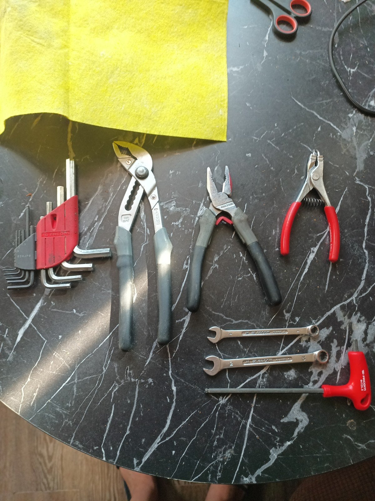Diverse Facom gereedschap set, Doe-het-zelf en Verbouw, Gereedschap | Handgereedschap, Ophalen, Gebruikt