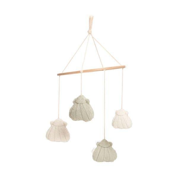Koeka Baby Shell Mobiel– Mana Sage, Kinderen en Baby's, Boxen, Ophalen of Verzenden, Zo goed als nieuw, Rond