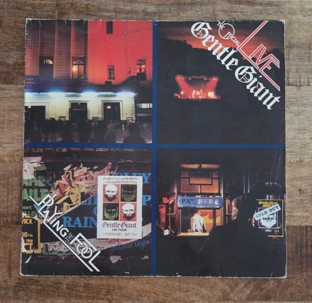 Dubbel lp Gentle Giant Playing The Fool, Ophalen of Verzenden