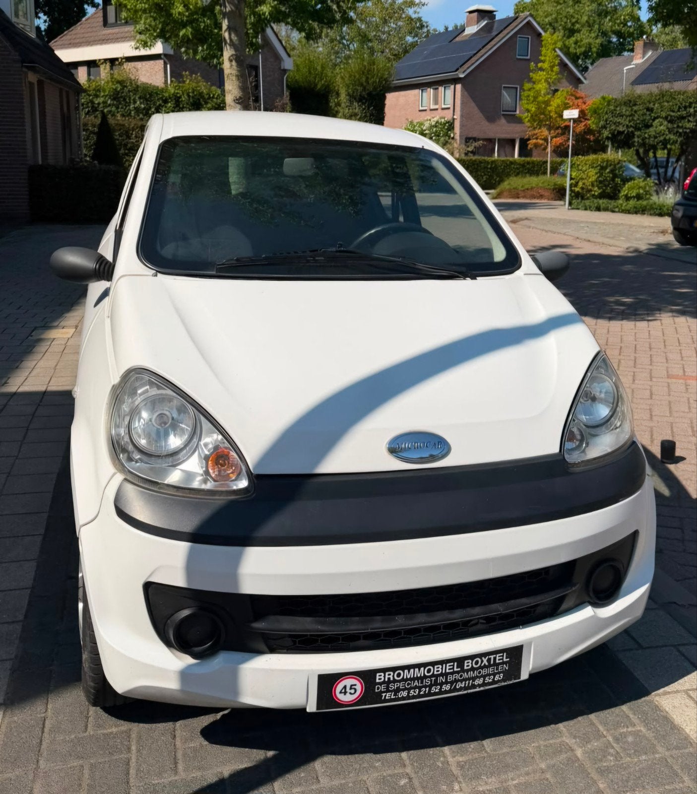 Zeer nette brommobiel Microcar M.go, Ophalen, Gebruikt, Microcar, 16 km/u of meer
