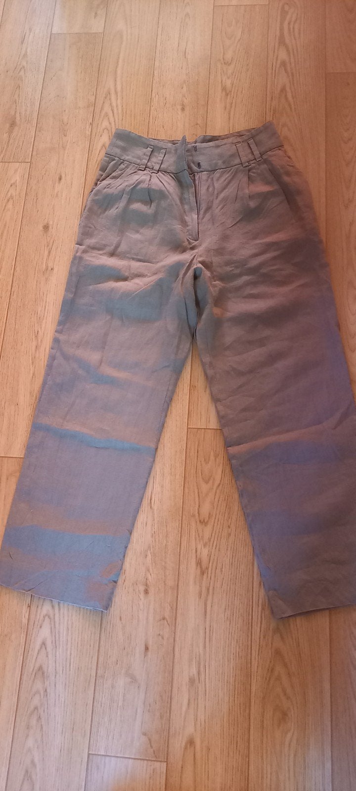 Massimo Dutti linnen broek - Zo goed als nieuw, Maat 38/40 (M), Massimo Dutti, Ophalen of Verzenden, Zo goed als nieuw