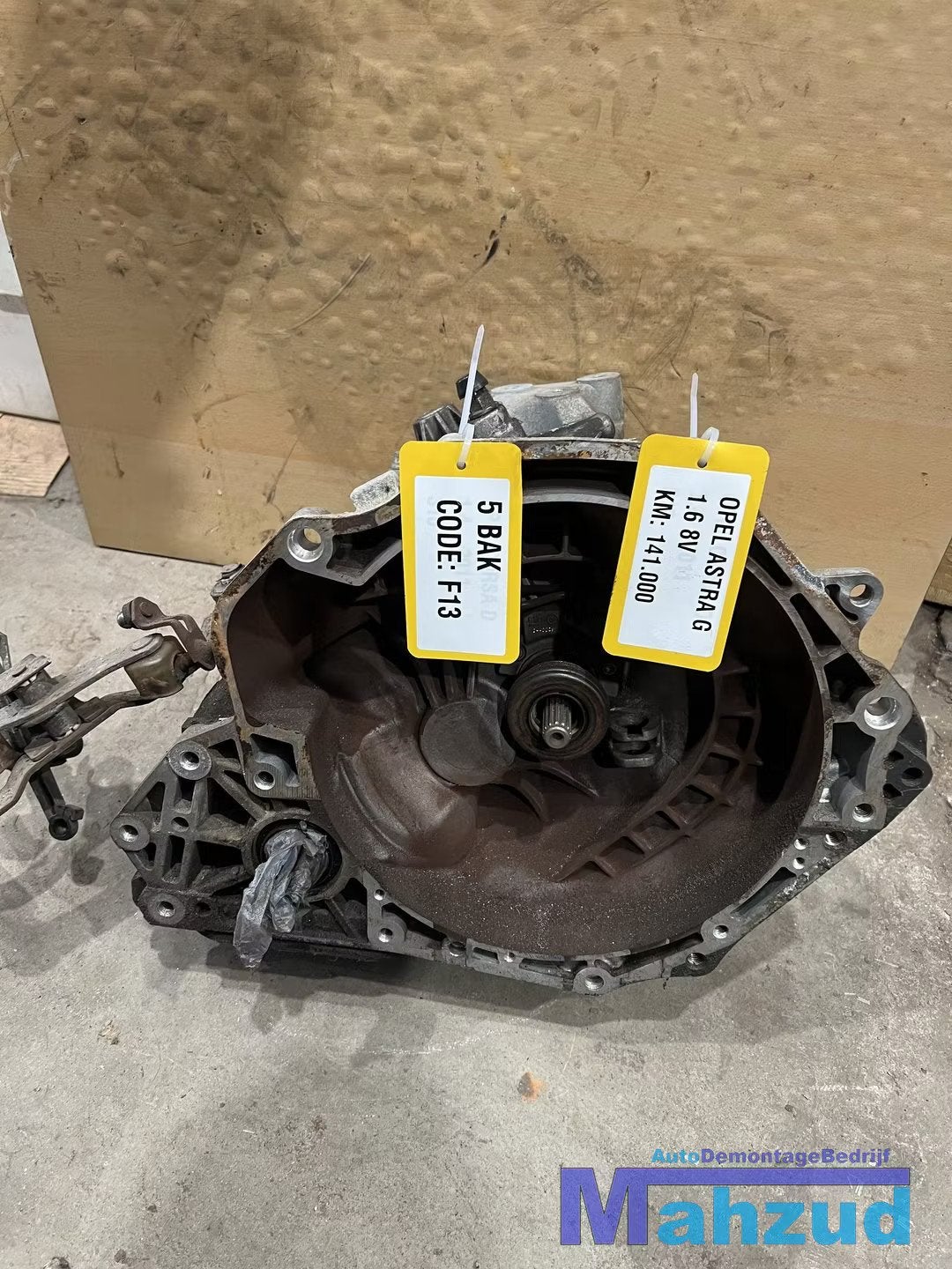 OPEL ASTRA G 1.6 8V Versnellingsbak F13 gearbox 1998-2004, Gebruikt, Opel Automobile GmbH, Ophalen of Verzenden, Kontakt@opel-infoservice.de