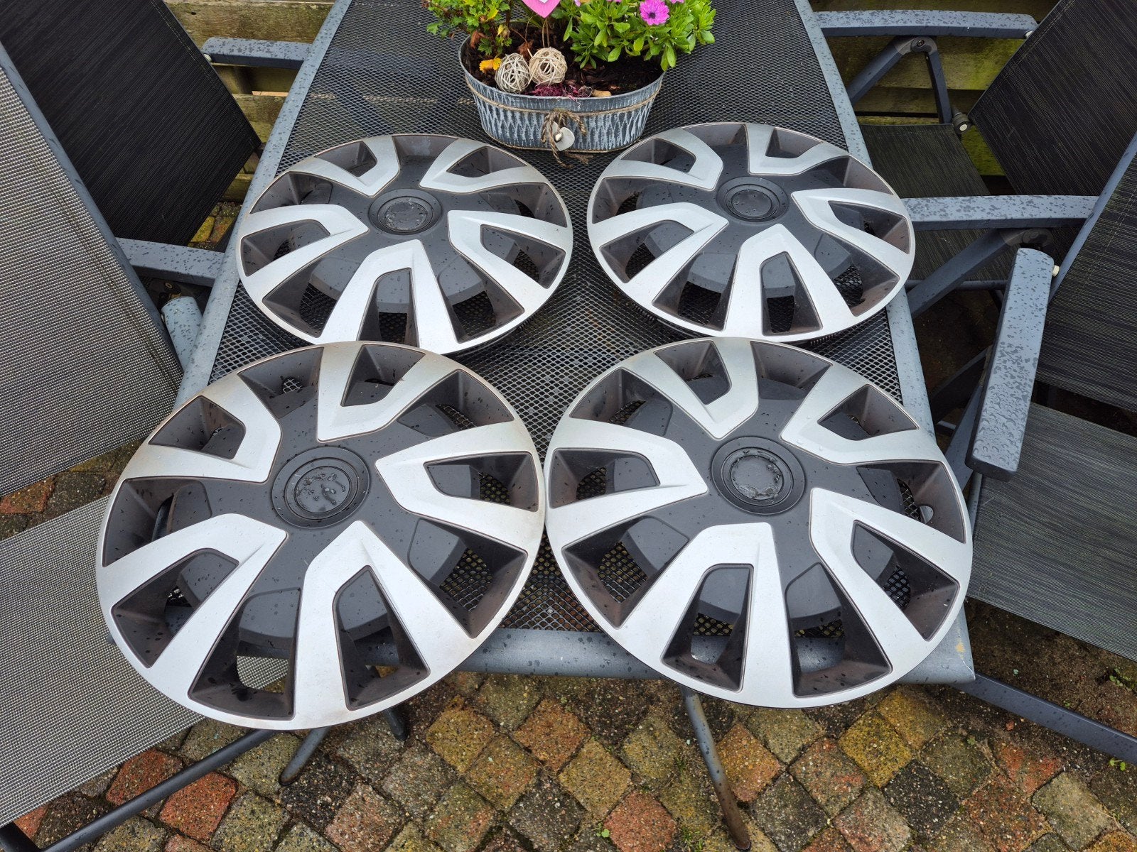 15 inch wieldoppen, Auto diversen, Wieldoppen, Ophalen of Verzenden, Gebruikt