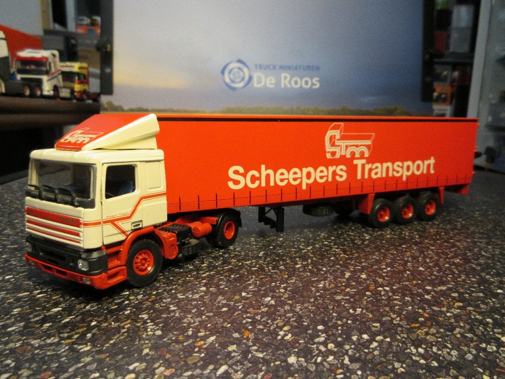 Tekno DAF 95 Scheepers Transport, Ophalen of Verzenden, Zo goed als nieuw, Bus of Vrachtwagen, Tekno