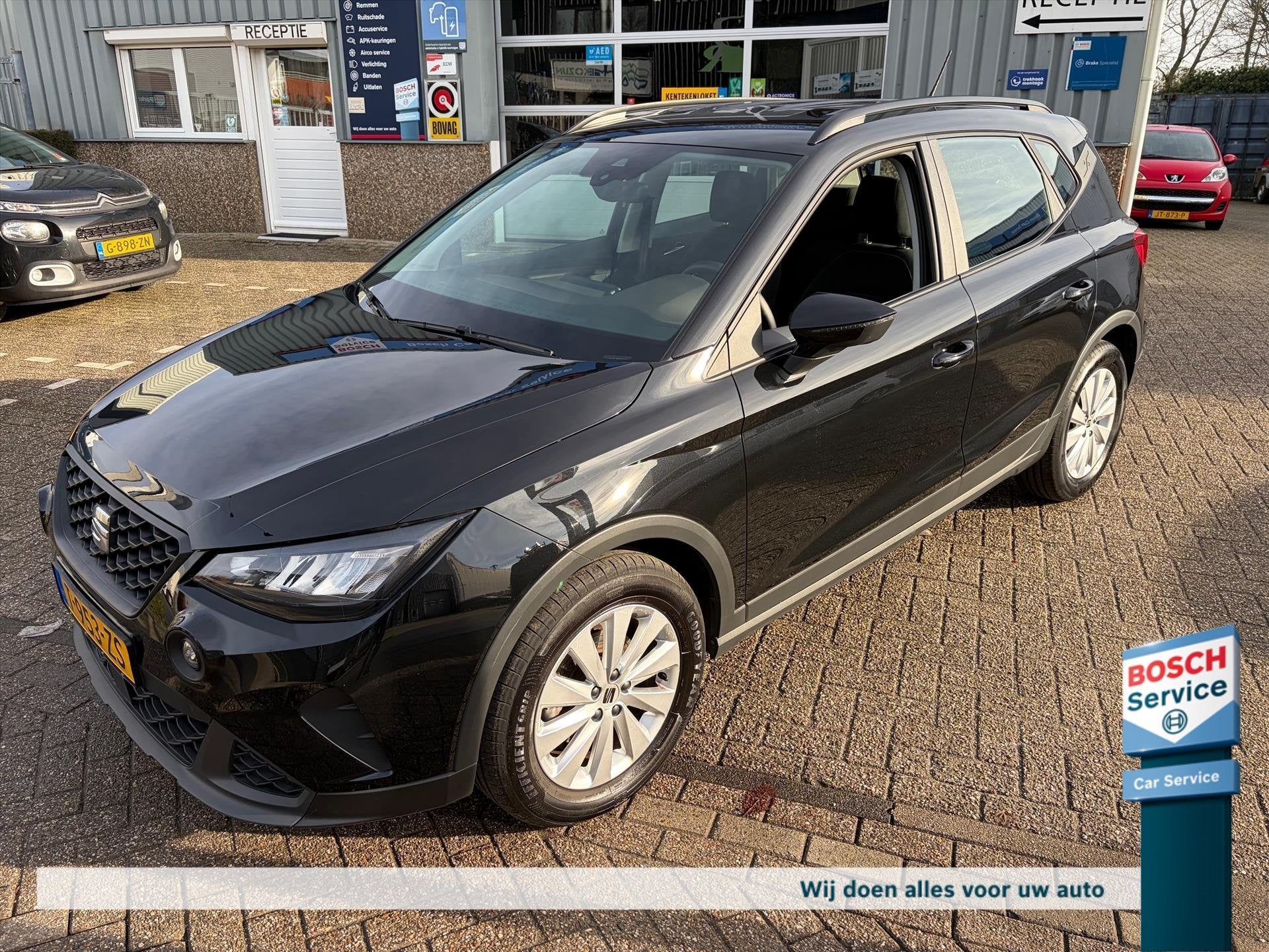 SEAT Arona 1.0 TSI 95pk Style - Carplay - Parkeersensoren -, Auto's, Stof, Gebruikt, 95 pk, Cruise Control