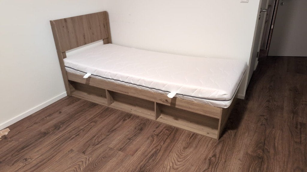 Matras 90x210x19 splinternieuw ongebruikt, Ophalen, 90 cm, Eenpersoons, 210 cm