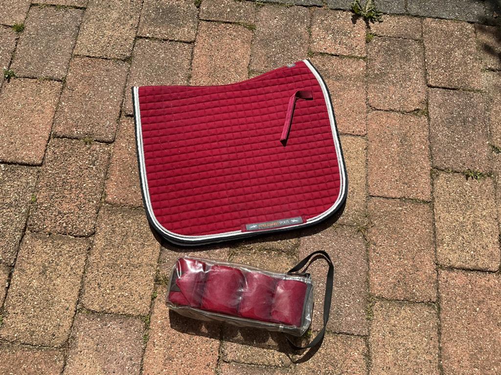 Dekje rood, Full (L), Gebruikt, Overige merken, Rood