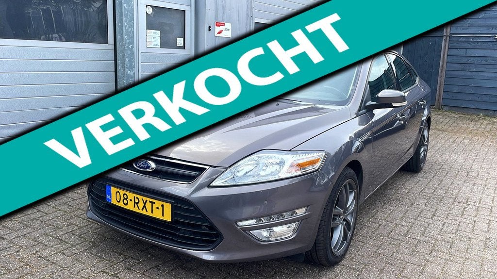 Ford Mondeo 1.6 EcoBoost Trend Business-Navi-Clima-Cruie-PDC, Auto's, Ford, Voorwielaandrijving, Stof, Gebruikt, Zwart
