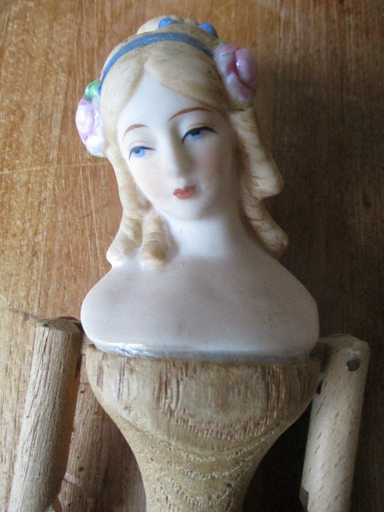 Shackman pop ledepop hout porselein Japan, Ophalen