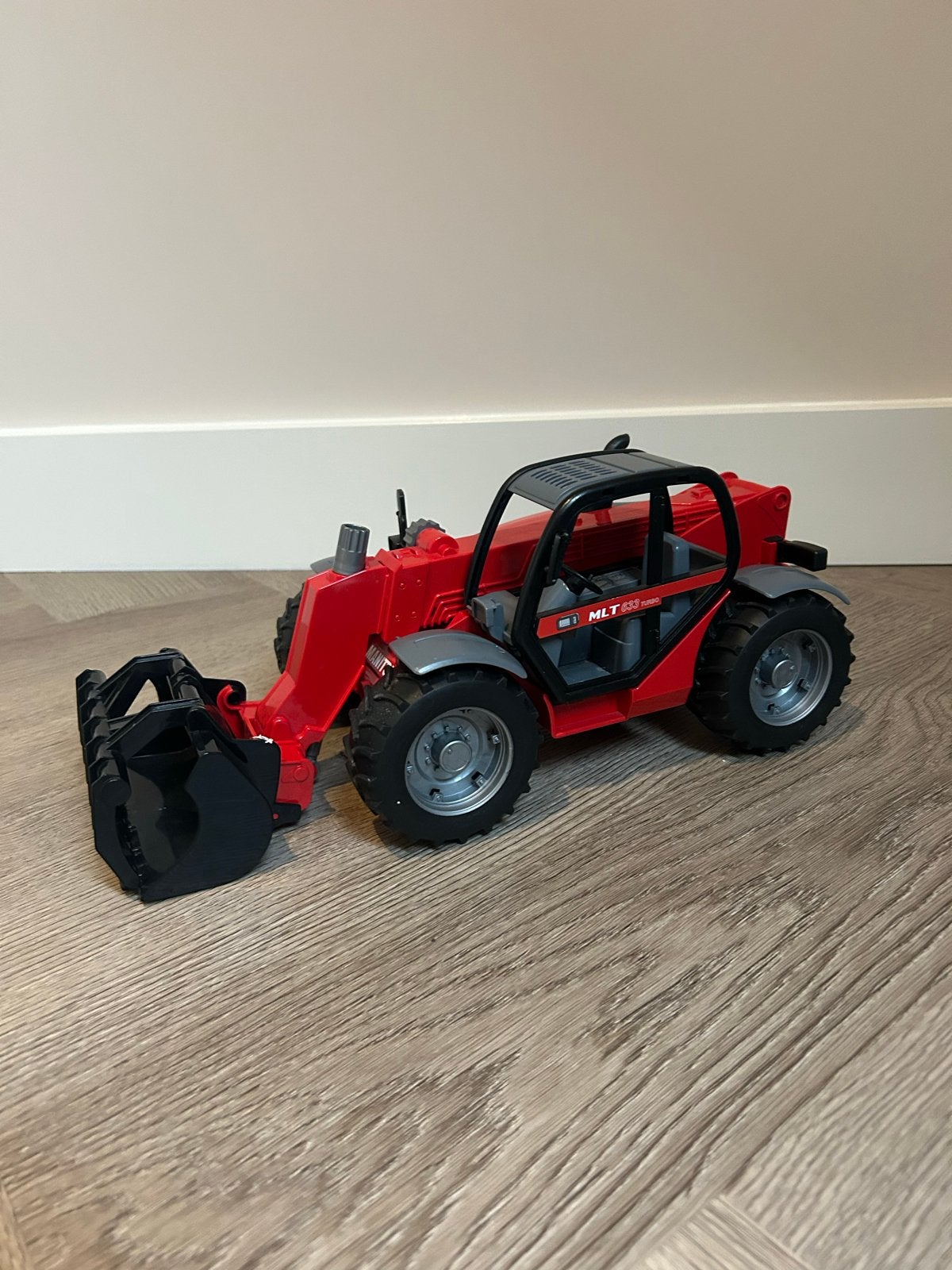 Manitou MLT 633 Bruder Telescooplader Speelgoed, Ophalen of Verzenden, Gebruikt