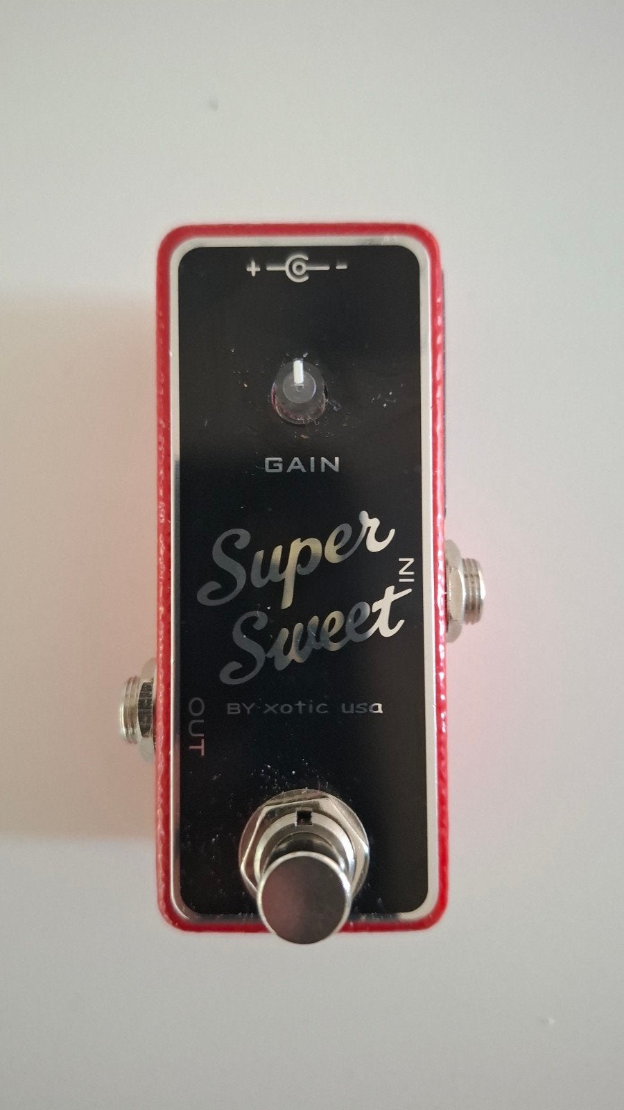 Xotic Super Sweet boostpedal, Ophalen of Verzenden, Zo goed als nieuw