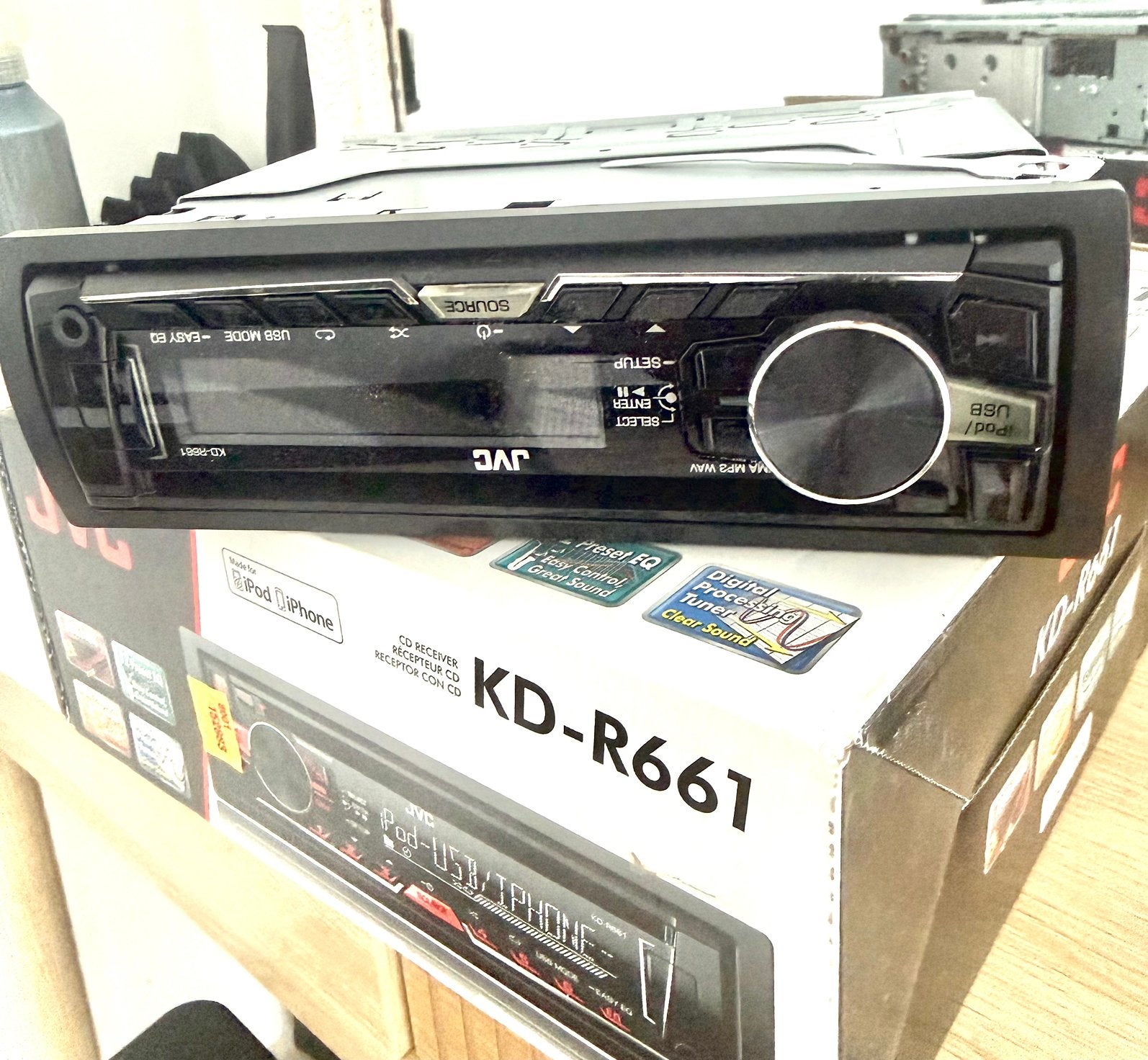 Autoradio JVC KD-R661, Ophalen of Verzenden, Nieuw