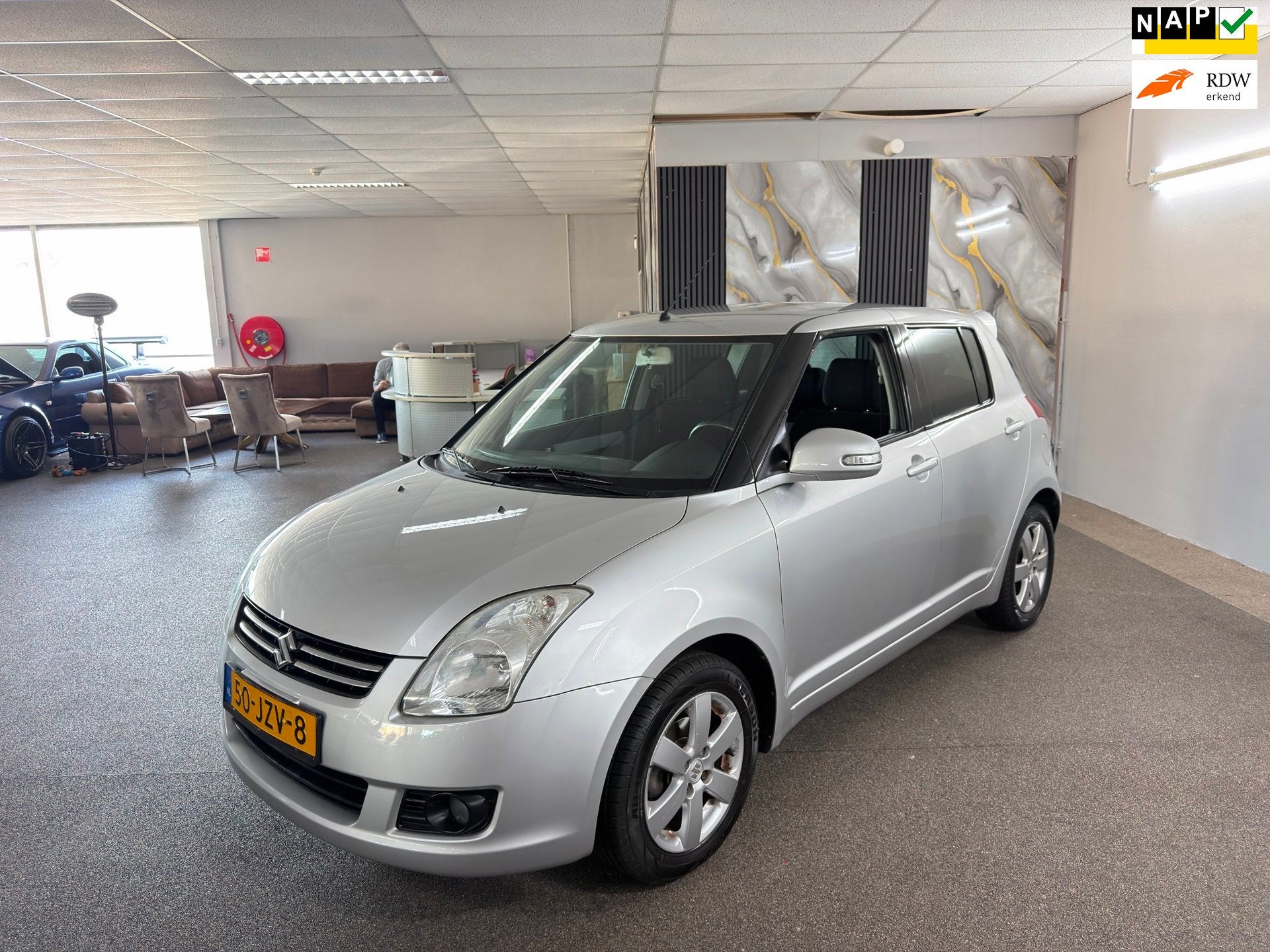 Suzuki Swift 1.3 Limited Apk Nieuw,Airco,Stoelverwarming,Car, Voorwielaandrijving, Zwart, Alcantara, Swift