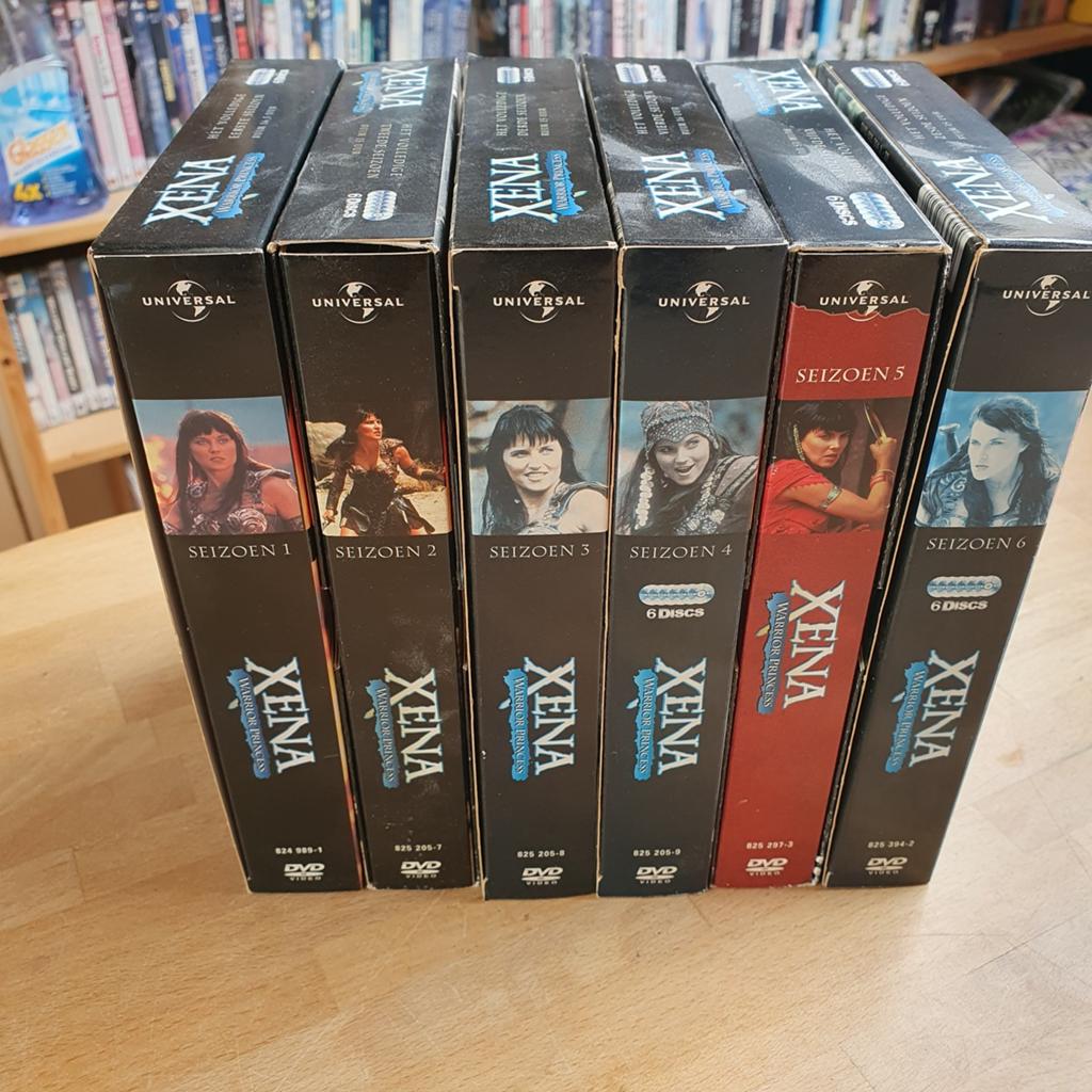 Xena: Warrior Princess DVD Boxset (Seizoen 1-6, Ophalen, Boxset, Zo goed als nieuw, Actie en Avontuur