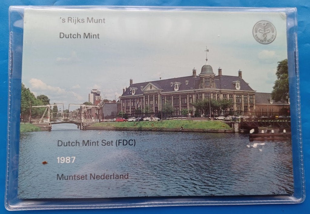 FDC Muntset 1987 Utrecht, Postzegels en Munten, Munten | Nederland, Verzenden, Koningin Beatrix, Overige waardes, Setje
