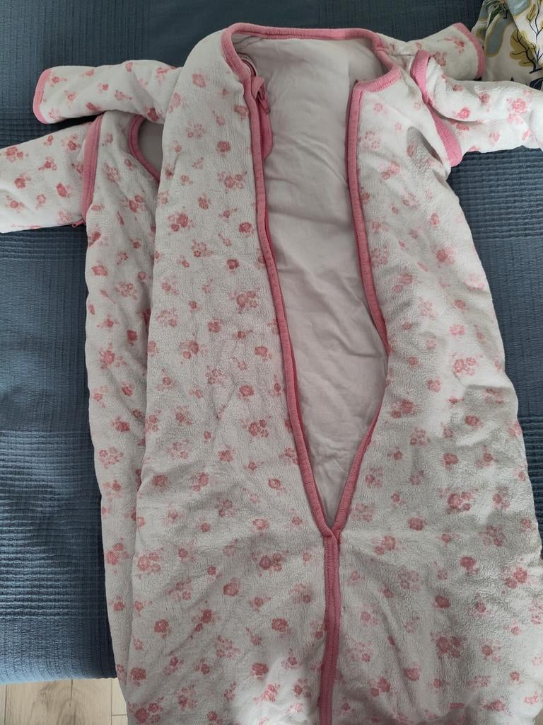 2 slaapzakken maat 68/80 van Hema voor de winter, Ophalen of Verzenden, Gebruikt, 70 tot 85 cm, Slaapzak