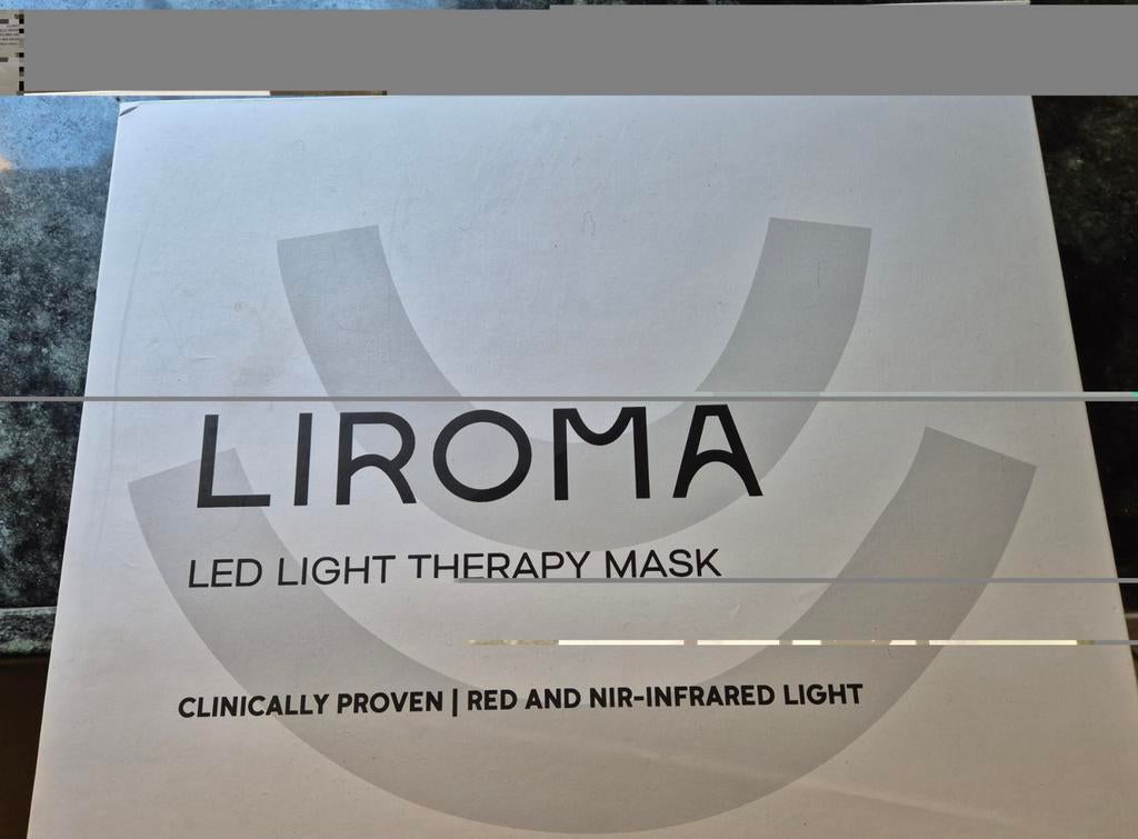 LIROMA LED Lichttherapie Masker - Rood & NIR-Infrarood, Sieraden, Tassen en Uiterlijk, Uiterlijk | Gezichtsverzorging, Ophalen of Verzenden