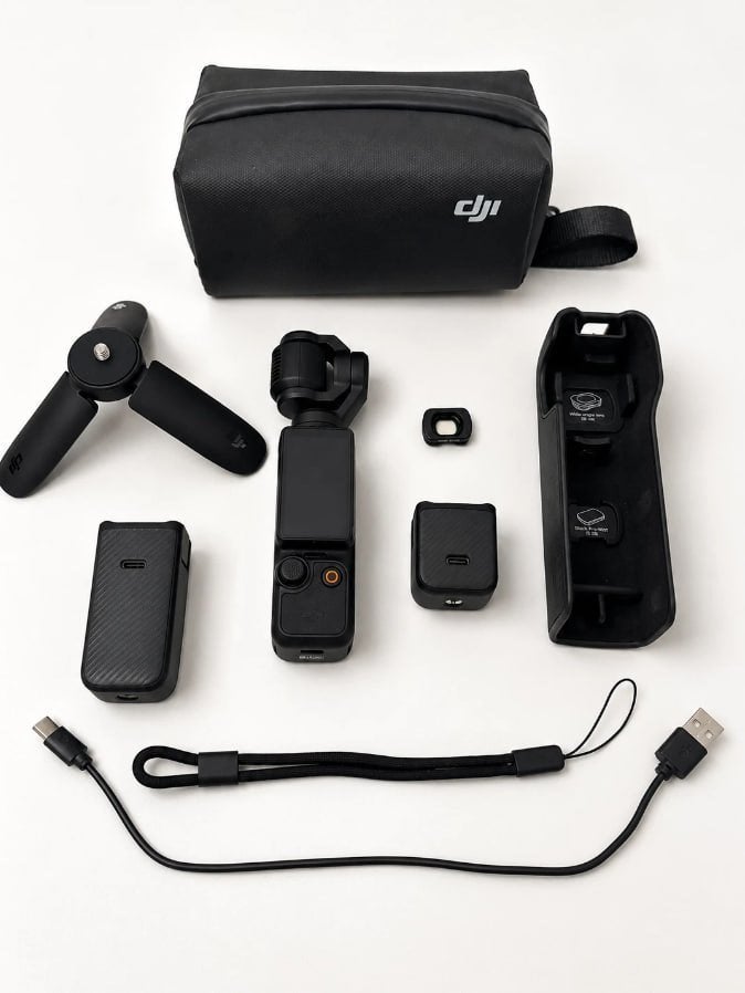 DJI Osmo Pocket 3 Gimbal Creator Combo 4K, Ophalen of Verzenden, Zo goed als nieuw, Overige merken